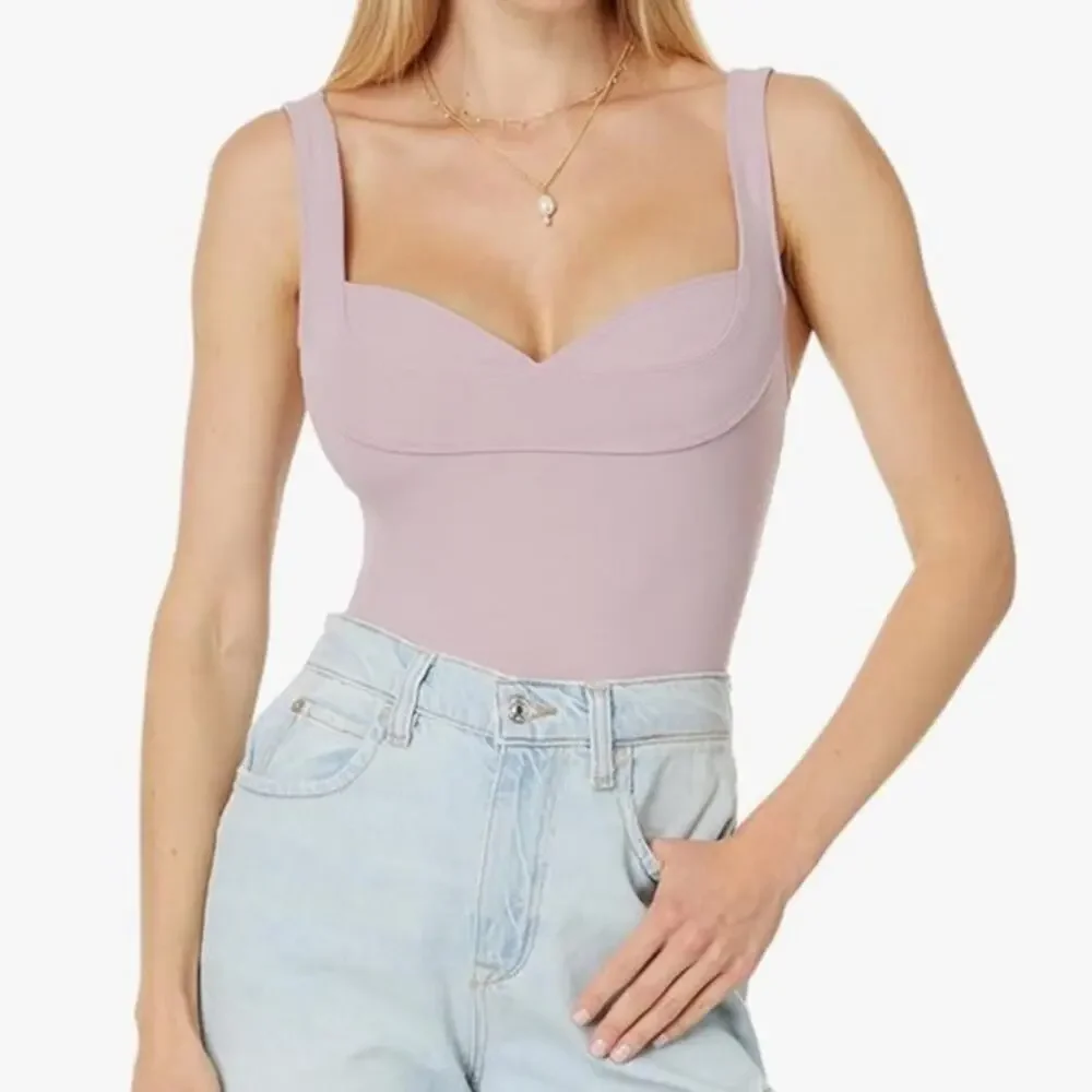 NWOT Intimately Free People Dusk to Dawn Lavender Thong Body Suit - S